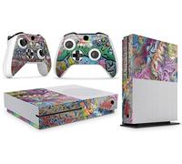Calvero Studio Xbox One S GRAFFITI Console Skin Decal Sticker + 2 Controller Skins Compatible with XBOX Series S Console