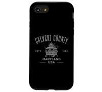 Calvert County Maryland USA Lighthouse Design Case for iPhone SE (2020) / 7 / 8