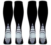 Calves Kelson (2 Pairs) Compression Socks/Stockings for Men & Women,Speed Up Recovery Circulation, Best Graduated Athletic Fit for Travel, Running, Nurses,Shin Splints, Flight ,Maternity