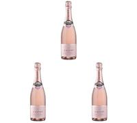 Calvet - Cremant de Bordeaux Brut Rose - Sparkling Rose Wine (1 x 0.75 L) (Pack of 3)