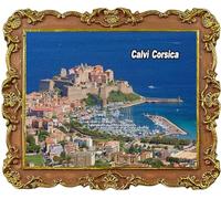 Calvi Corsica France Tourist Souvenir Refrigerator Magnet Fridge Decorations Magnet