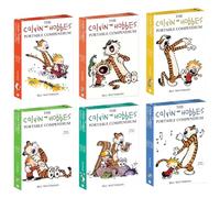 Calvin and Hobbes Portable Compendium 1-12 Books Collection in 6 Set By Bill Watterson