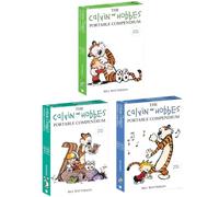 Calvin and Hobbes Portable Compendium 7-12 Books Collection in 3 Set By Bill Watterson