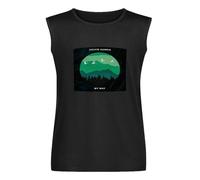 Calvin Harris My Way Vinyl cd Cover Men's Vests Tank Tops O-Neck 100% Cotton Undershirts Unisex Sleeveless T-Shirt M Black