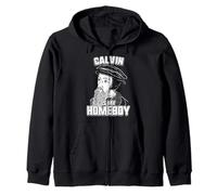 Calvin Is My Homeboy Tee - John Calvin Tee Zip Hoodie