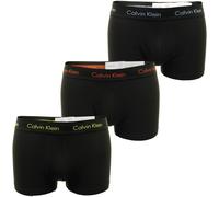 Calvin Klein 100% Authentic Men’s Boxer Shorts Low Rise Trunks 3 Pack Black PZN