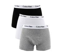 Calvin Klein 100% Authentic Men’s Boxer Shorts Trunks - 3 Pack Black/Grey/White