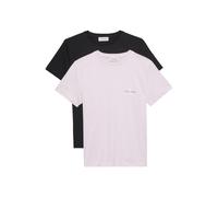 Calvin Klein 2-pack Short Sleeve Round Neck Logo T-shirts Cradle Pink/bla size S | Shirts Outlet | Women | Pink S