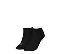 Calvin Klein 2 Pack Trainer Womens Ankle Socks Black - 39-42