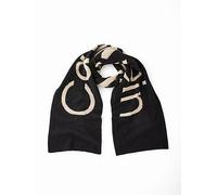 Calvin Klein 2-Tone Wool Scarf, White, Women White