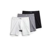 Calvin Klein 3 Pack Archive Logo Cotton Rich Boxer Briefs Multi