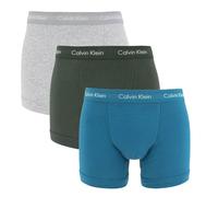 Calvin Klein 3 Pack Boxer Shorts CK Cotton Stretch Boxers in Grey