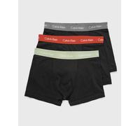 Calvin Klein 3 Pack Boxer Shorts Contrast Logo Waistband Underwear in Black