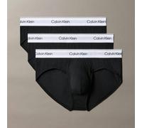 3 Pack Icon Hip Briefs Black/White XL