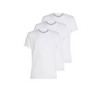 Calvin Klein 3 Pack Cotton Rich Short Sleeve T Shirts White