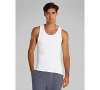 Calvin Klein 3 Pack Cotton Rich Sleeveless Vests White