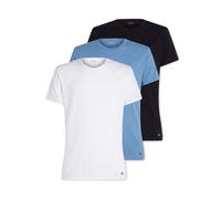 Calvin Klein 3 Pack Cotton Rich Stretch T-Shirts Black Mix