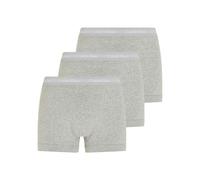 Calvin Klein 3-Pack Cotton Stretch Boxer Trunks, Grey Heather - Large