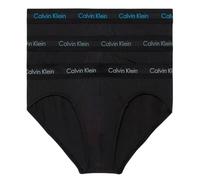 Calvin Klein 3 Pack Cotton Stretch Hip Briefs -Black Multi
