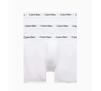Calvin Klein 3-Pack Cotton Stretch Longer Leg Boxer Briefs - White