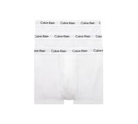 Calvin Klein 3 Pack Cotton Stretch - Low Rise Trunks ( White )