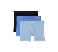 Calvin Klein 3 Pack Icon Cotton Stretch Boxers Blue Mix