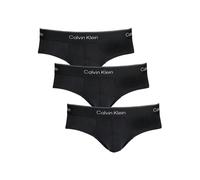 Calvin Klein 3-Pack Icon Cotton Stretch Briefs, Black - Medium