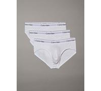 Calvin Klein 3 Pack Icon Cotton Stretch Briefs - White
