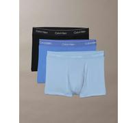 Pack of 3 Hipsters in Stretch Cotton Black + Blue + Light Blue