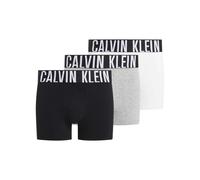 Calvin Klein 3-Pack Intense Power Boxer Trunks, Black/Grey/White - Small