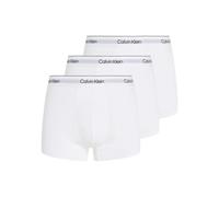 Calvin Klein 3-Pack Modern Cotton Boxer Trunks, White - X-Large