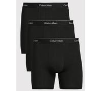 Calvin Klein 3 Pack of Icon Cotton Stretch 3 Pack Boxer Briefs, Black, Size 2Xl, Men Black