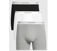 Calvin Klein 3 Pack of Icon Cotton Stretch Boxer Briefs - Multi, Assorted, Size Xl, Men Assorted