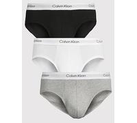 Calvin Klein 3 Pack of Icon Cotton Stretch Hip Briefs - Multi, Assorted, Size Xl, Men Assorted