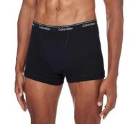 Calvin Klein 3-Pack Pure Cotton Low-Rise Boxer Trunks, Black S Black
