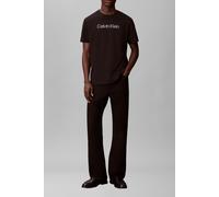 Calvin Klein Men’s T-Shirt Short Sleeve Sportswear with Round Neckline, Black (Black), L
