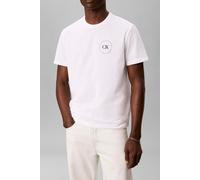 Calvin Klein Men’s T-Shirt Short Sleeve with Logo, White (Bright White), S
