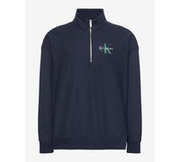 Calvin Klein 350 Terry Micro Monologo Half-Zip Sweatshirt - XL