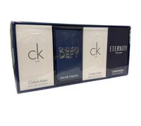 Calvin Klein 3x 10ml 1x 5ml Miniature Gift Set for Men
