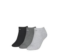 Calvin Klein 8719965009202 CK Women's Trainers 3 Pairs, grey melange, 35-38