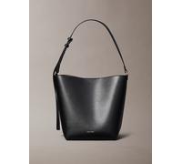 Calvin Klein Accessories Foil Logo Bucket Bag - Black/Toasted Coconut