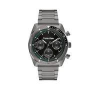 Calvin Klein Analogue Multifunction Quartz Watch for Men CK Flex Collection with Gunmetal Stainless Steel Bracelet - 25200466