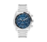 Calvin Klein Analogue Multifunction Quartz Watch for Men CK Flex Collection with Stainless Steel Bracelet or Silicone Strap
