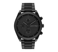 Calvin Klein Analogue Multifunction Quartz Watch for Men Impact Collection with Black Stainless Steel Bracelet - 25200359