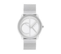 Calvin Klein unisex. 25200032 Analogue Fashion Watch silver plated (OSFA), Casual, Bracelet, Stainless steel