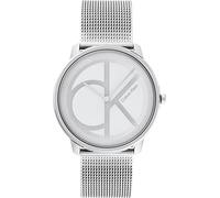 Calvin Klein Analogue Quartz Watch for Men and Women ICONIC Collection Available with Either a Link Stainless Steel Bracelet or a Mesh One