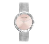Calvin Klein Analogue Quartz Watch for Women Twist Collection with Silver Stainless Steel Mesh Bracelet - 25200149