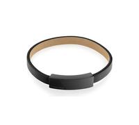 Calvin Klein Architectural Lines Bracelet Leather 35000416 - Man - Stainless Steel Black