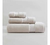 Calvin Klein - Bath Towels, Super Soft Premium Cotton Towels with Zero Twist Construction, Oeko-Tex Certified (Iconic Solid Beige, 3-Piece)