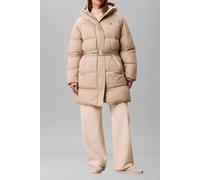 Calvin Klein Women's Belted Midweight Long Puffer Lv047d508g Coats